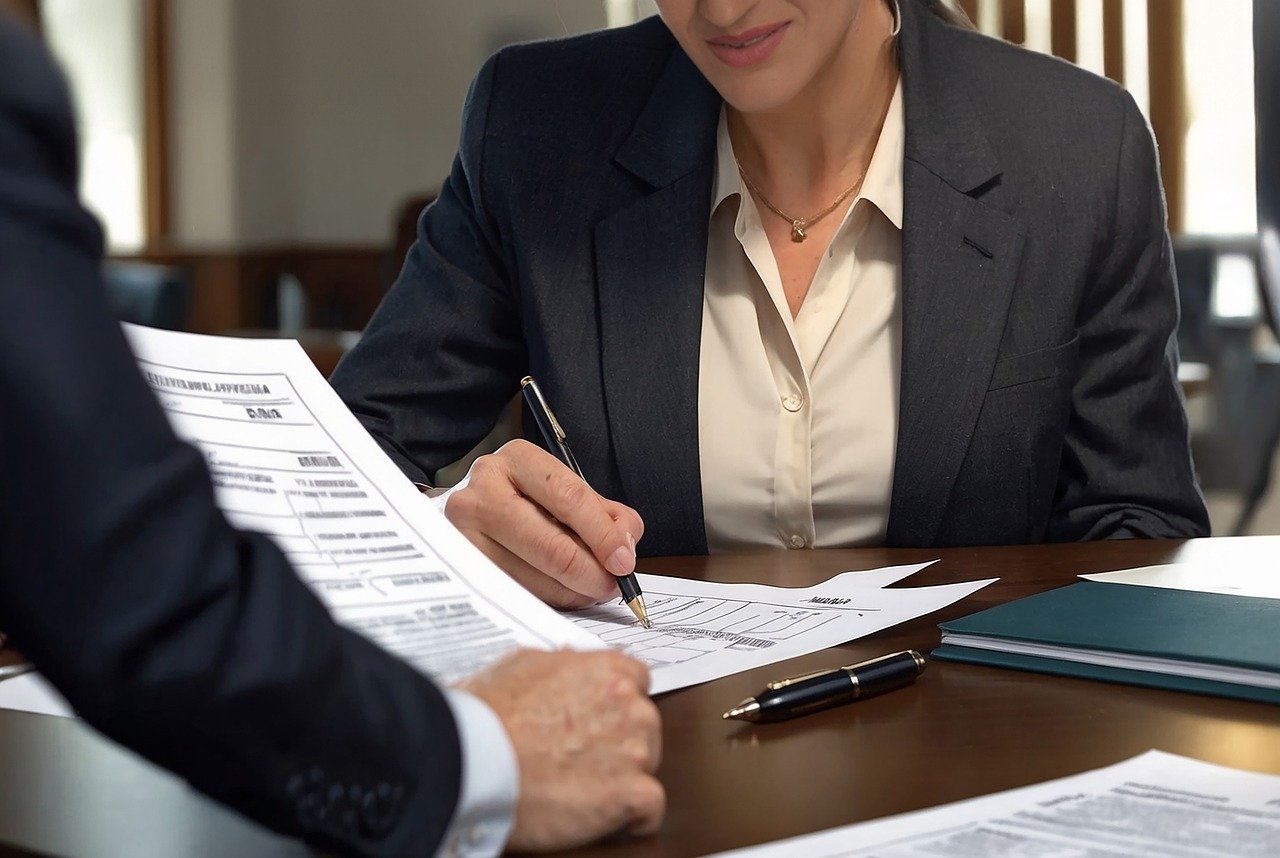 a plaintiff preparing court documents for a process server